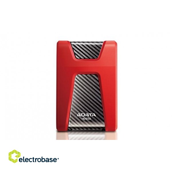 ADATA DashDrive Durable HD650 external hard drive 1000 GB Red фото 4