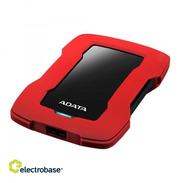 ADATA HD330 external hard drive 1000 GB Red image 3