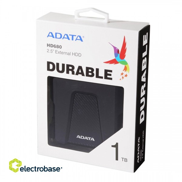 ADATA HD680 external hard drive 1000 GB Black фото 2