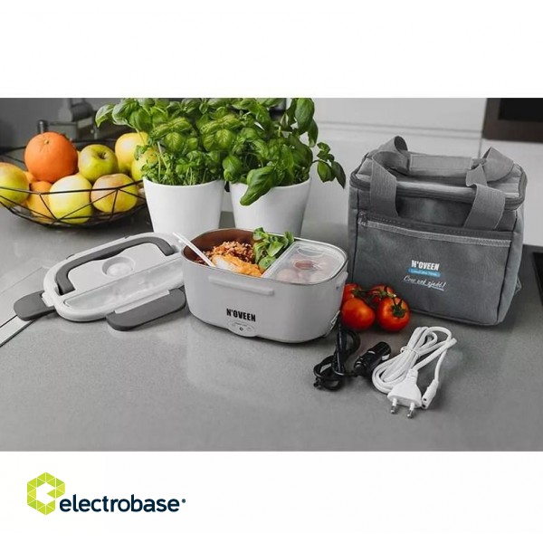 Electric Lunch Box N'oveen LB2410 Grey image 4