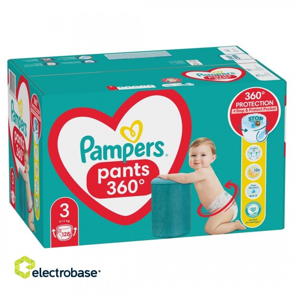 Pampers Pants Boy/Girl 3 128 pc(s) image 5