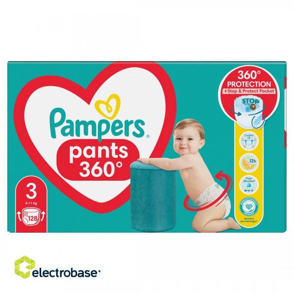 Pampers Pants Boy/Girl 3 128 pc(s) image 6