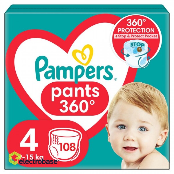 Pampers Pants Boy/Girl 4 108 pc(s) image 2