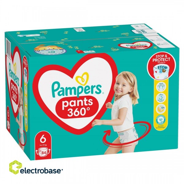 Pampers Pants Boy/Girl 6 84 pc(s) image 3