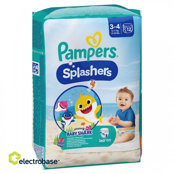 Pampers Splashers S3-4 12 pc(s) paveikslėlis 1