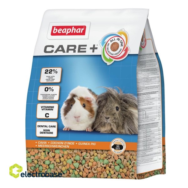 Beaphar Care+ Granules 1.5 kg Guinea pig image 1