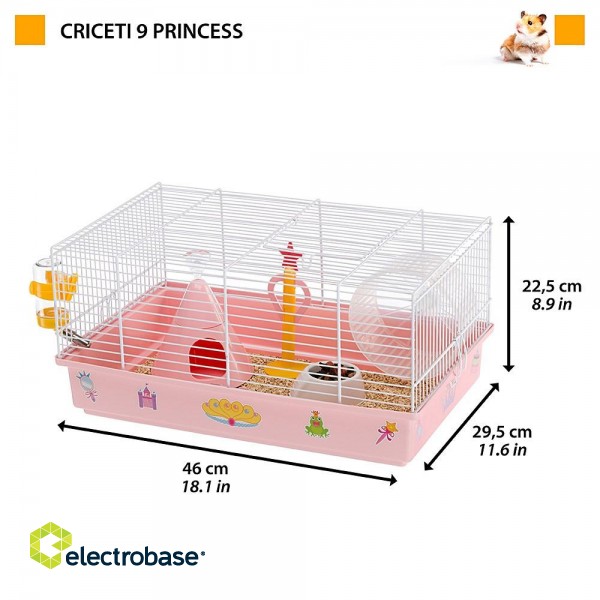 FERPLAST Criceti 9 Princess - Cage image 3