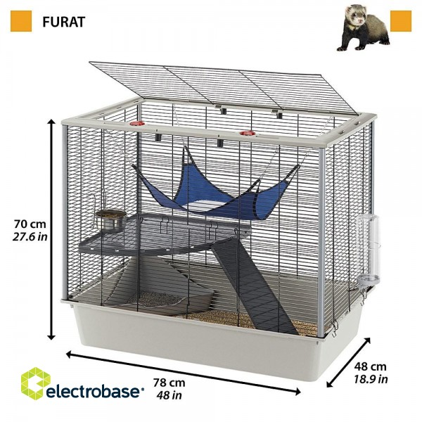 FERPLAST Furet Plus - Cage image 2