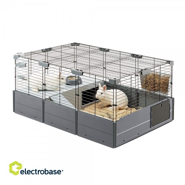 FERPLAST Multipla - Modular cage for rabbit or guinea pig - 107.5 x 72 x 50 cm image 3
