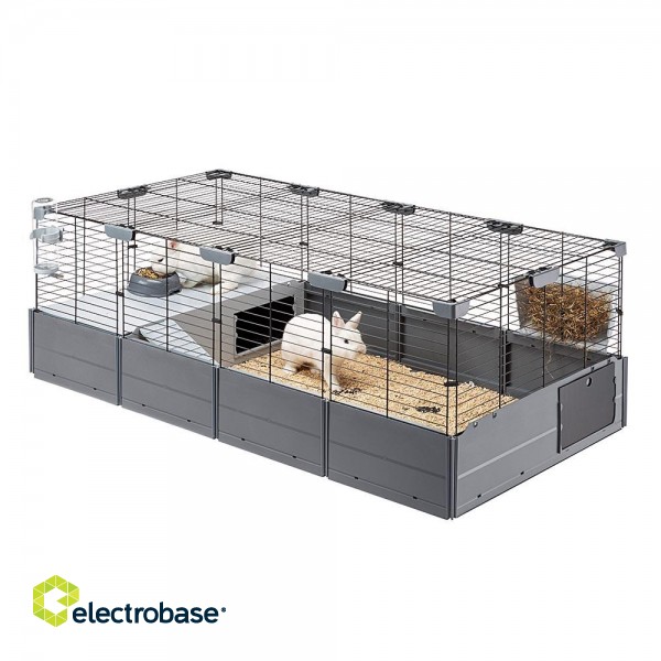 FERPLAST Multipla Maxi - modular cage for rabbit or guinea pig - 142.5 x 72 x 50 cm image 5