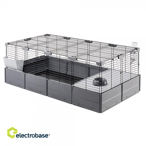 FERPLAST Multipla Maxi - modular cage for rabbit or guinea pig - 142.5 x 72 x 50 cm image 6