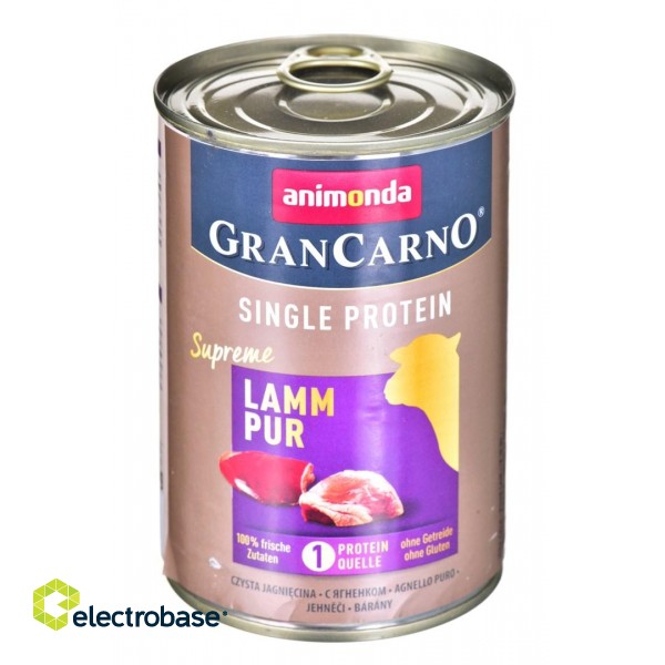 animonda GranCarno 4017721824286 dogs moist food Lamb Adult 400 g image 1