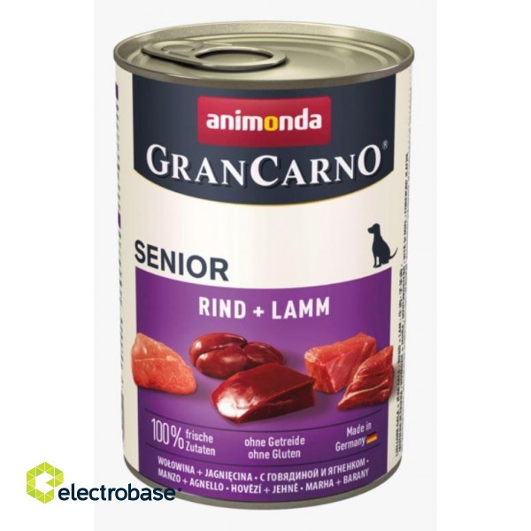 ANIMONDA GranCarno Senior Beef with lamb - Wet dog food - 400 g