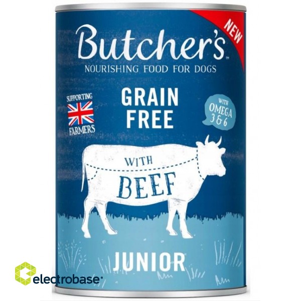 BUTCHER'S Original Junior Beef Jelly - wet dog food - 400g