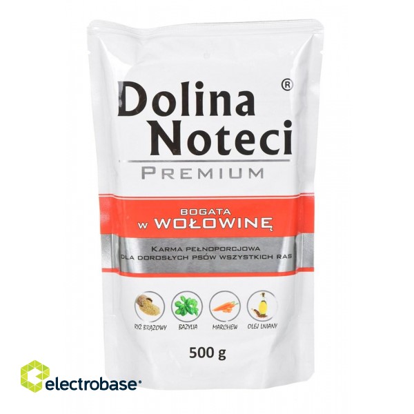 DOLINA NOTECI Premium Rich in beef - Wet dog food - 500 g