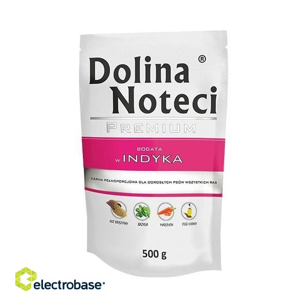 DOLINA NOTECI Premium Rich in turkey - Wet dog food - 500 g image 1