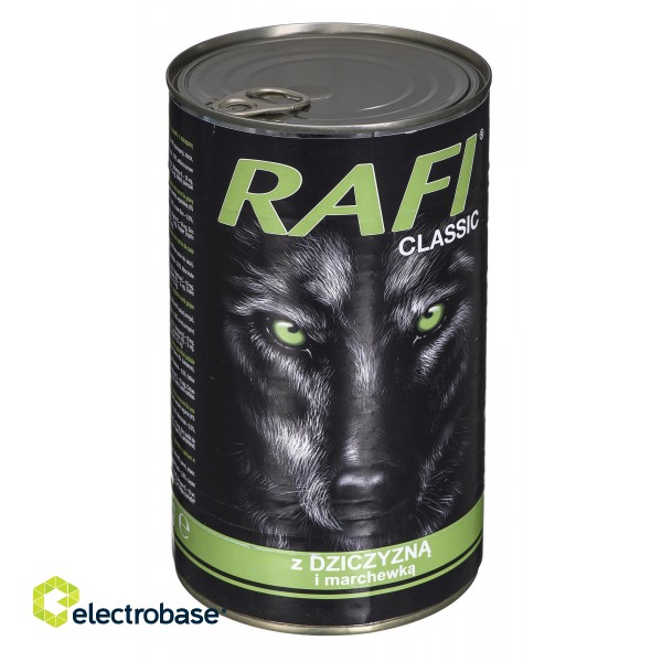 Dolina Noteci Rafi Classic with venison and carrots - Wet dog food 1240 g image 2