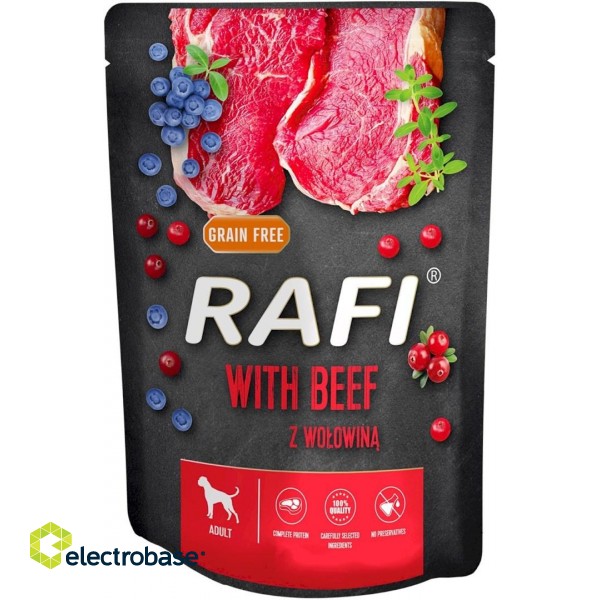 DOLINA NOTECI Rafi with beef - wet dog food - 300g image 1