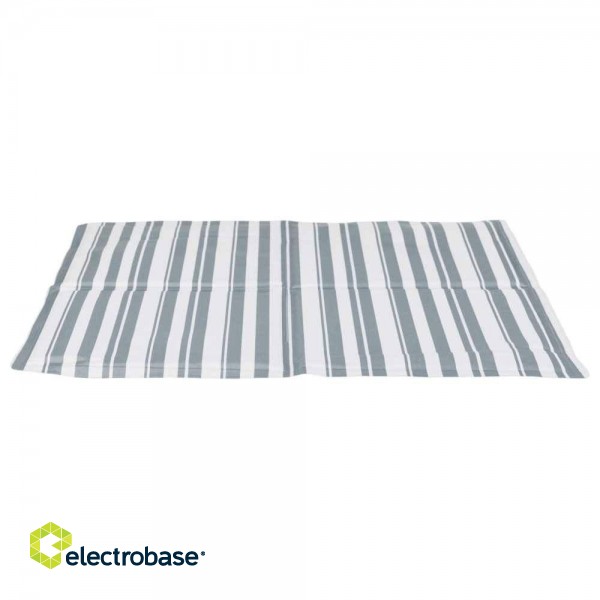 TRIXIE Cooling mat, M: 40 × 50 cm, White/Grey image 1