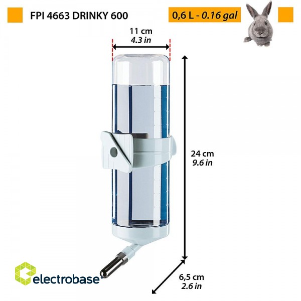 Drinks - Automatic dispenser for rodents - large paveikslėlis 2
