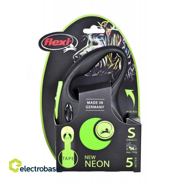 Flexi New Neon S 5 m Dog Retractable lead paveikslėlis 2