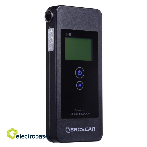 BACscan F-60 alcohol tester 0 - 5% Gray image 1
