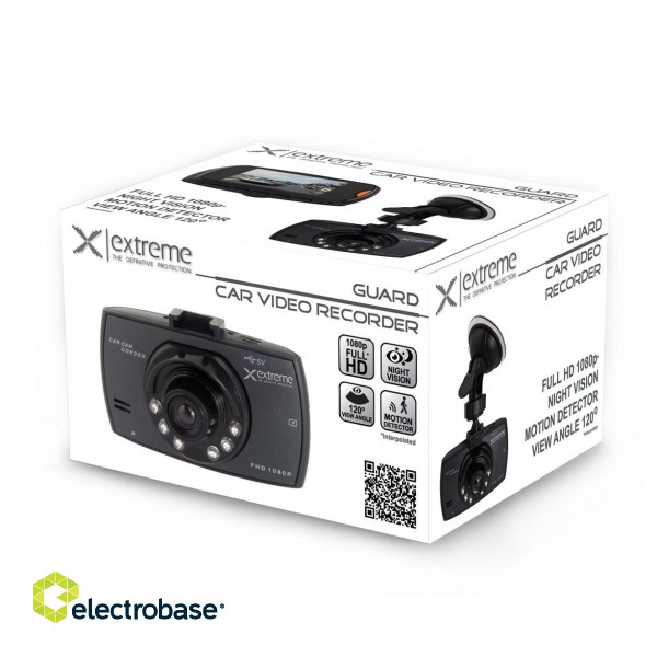 Extreme XDR101 Video recorder Black paveikslėlis 4