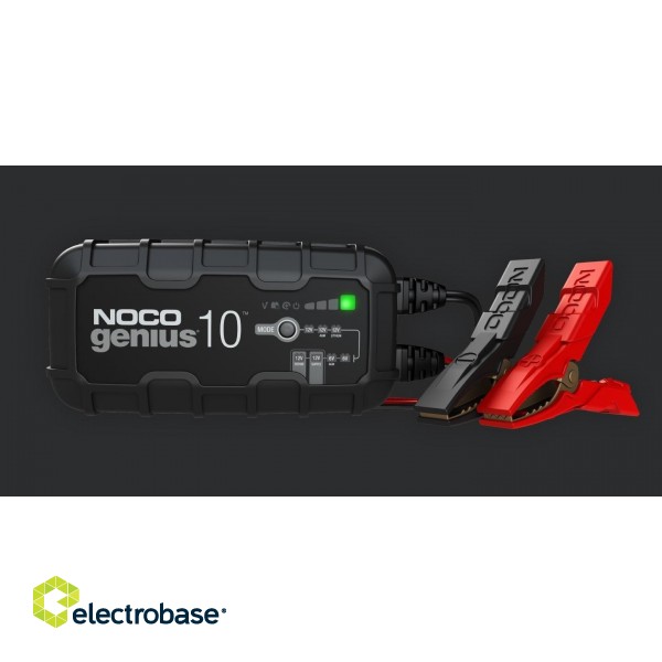 NOCO GENIUS10 EU 10A Battery charger for 6V/12V batteries with maintenance and desulphurisation function paveikslėlis 8