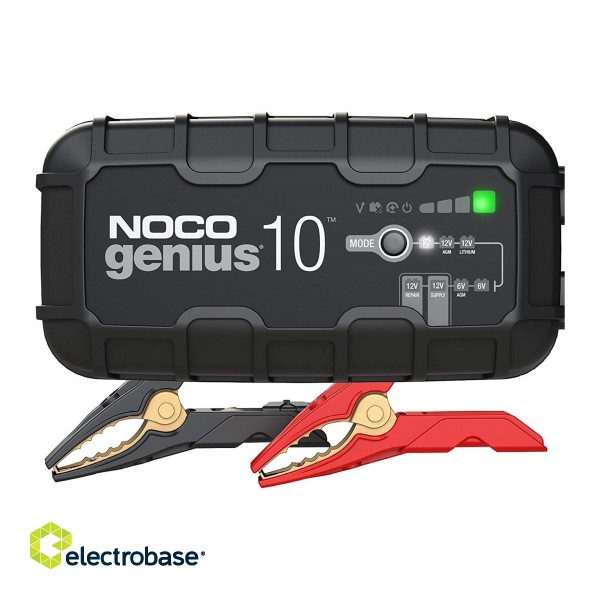 NOCO GENIUS10 EU 10A Battery charger for 6V/12V batteries with maintenance and desulphurisation function paveikslėlis 9