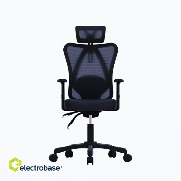 Gembird OC-ONYX Office chair "Onyx", black фото 1