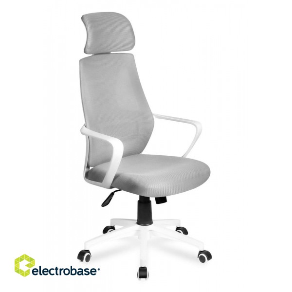 MARK ADLER MANAGER 2.8 office/computer chair AirMESH HD TILT PLUS Grey image 1