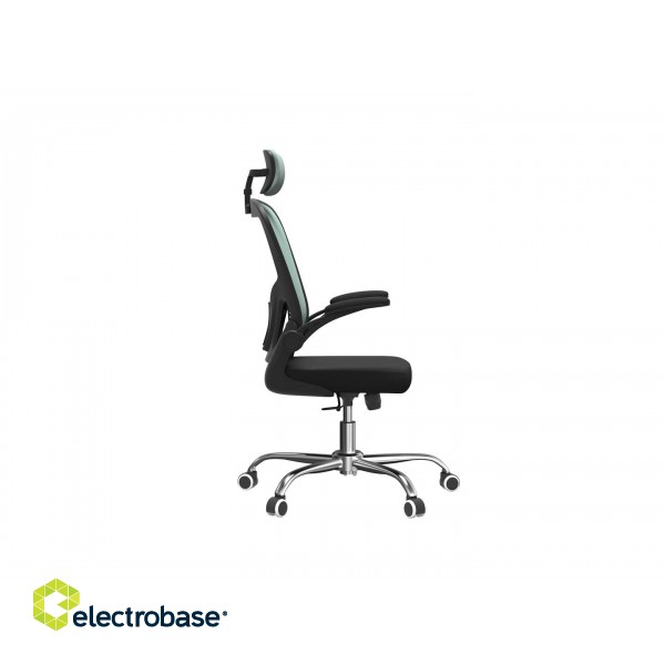 Topeshop FOTEL DORY NIEBIESKI office/computer chair Padded seat Mesh backrest image 4