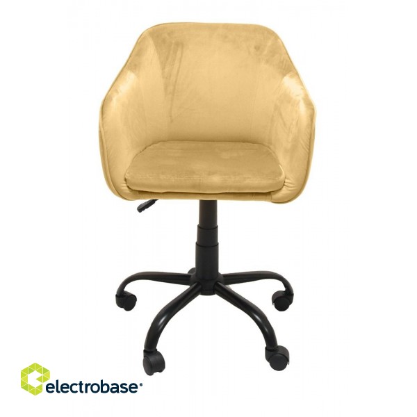 Topeshop FOTEL MARLIN ŻÓŁTY office/computer chair Padded seat Padded backrest image 2