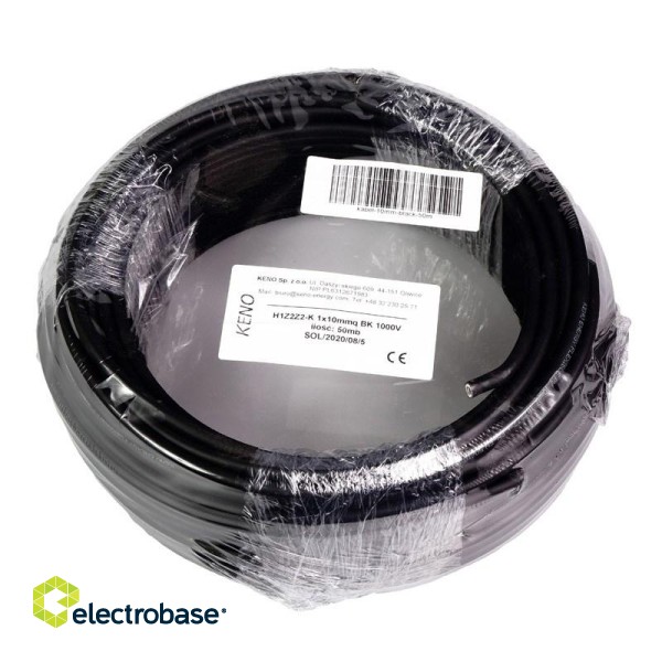 CABLE 10MM2 BLACK PACK 50M