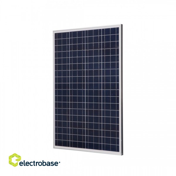POLY 110W 18V PHOTOVOLTAIC PANEL+ MC4 CABLE image 2