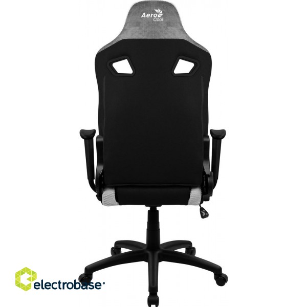 Aerocool COUNT AeroSuede Universal gaming chair Black, Grey image 7