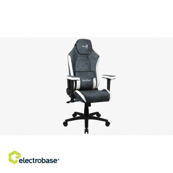 Aerocool Crown AeroSuede Universal gaming chair Padded seat Blue, Steel image 3