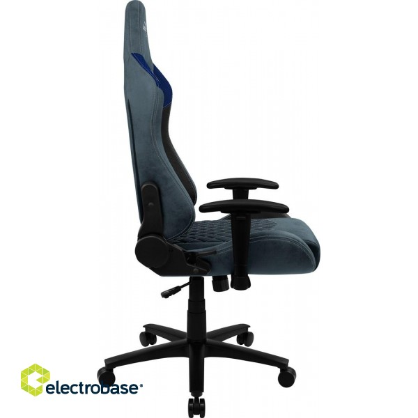 Aerocool DUKE AeroSuede Universal gaming chair Black,Blue paveikslėlis 5