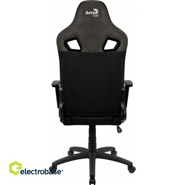 Aerocool EARL AeroSuede Universal gaming chair Black image 7