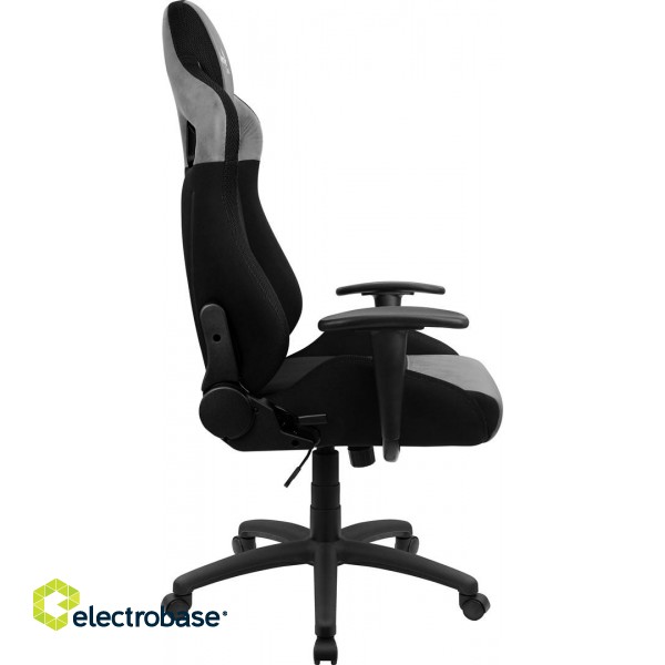 Aerocool EARL AeroSuede Universal gaming chair Black, Grey paveikslėlis 5