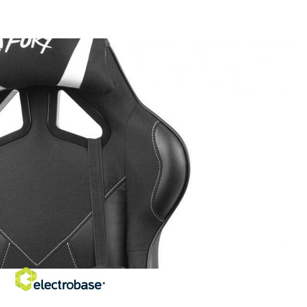 FURY GAMING CHAIR AVENGER L BLACK AND WHITE image 4
