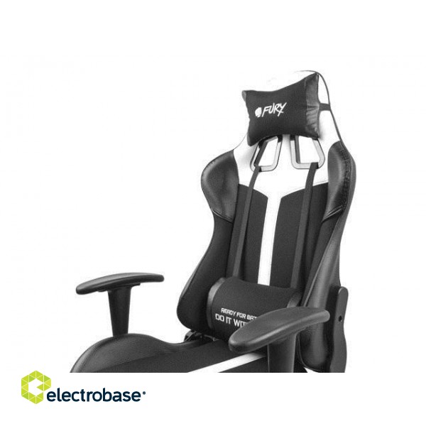 FURY GAMING CHAIR AVENGER XL BLACK AND WHITE image 6