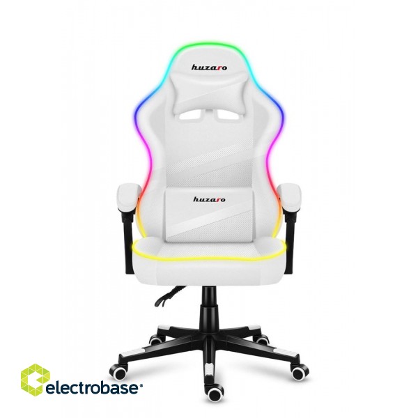 Gaming chair - Huzaro Force 4.4 RGB White image 2