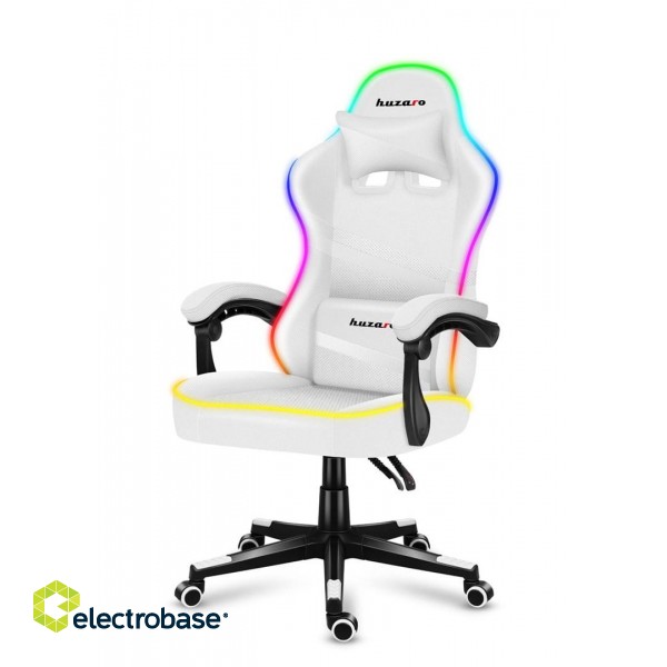 Gaming chair - Huzaro Force 4.4 RGB White image 3