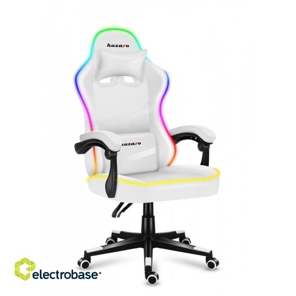 Gaming chair - Huzaro Force 4.4 RGB White image 4