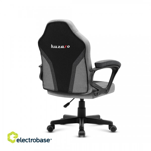 Gaming chair for children Huzaro HZ-Ranger 1.0 Gray Mesh, gray and black paveikslėlis 4