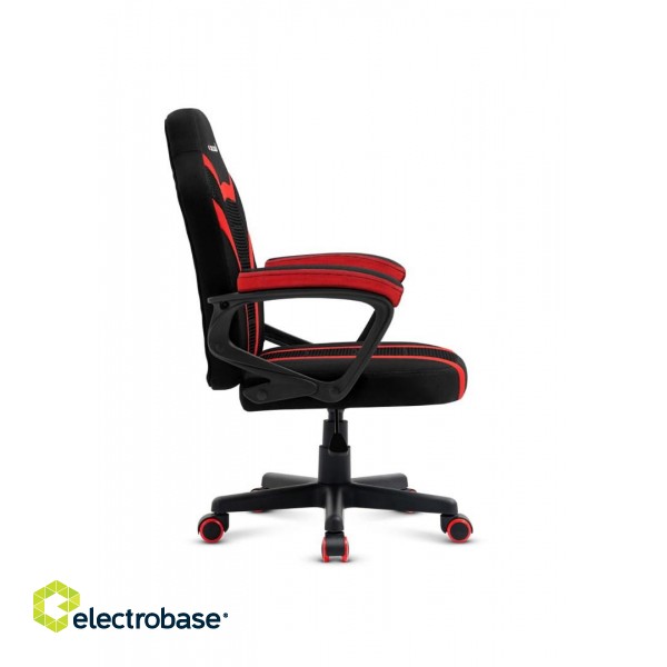 Gaming chair for children Huzaro Ranger 1.0 Red Mesh, black, red paveikslėlis 7