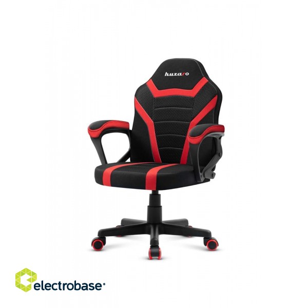 Gaming chair for children Huzaro Ranger 1.0 Red Mesh, black, red image 8