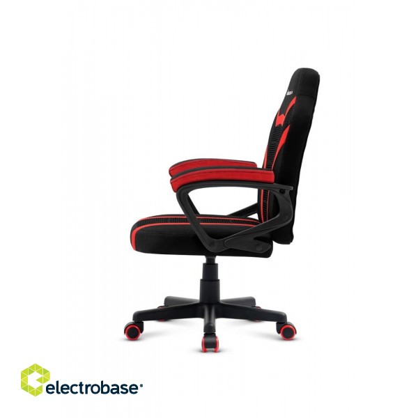 Gaming chair for children Huzaro Ranger 1.0 Red Mesh, black, red image 1