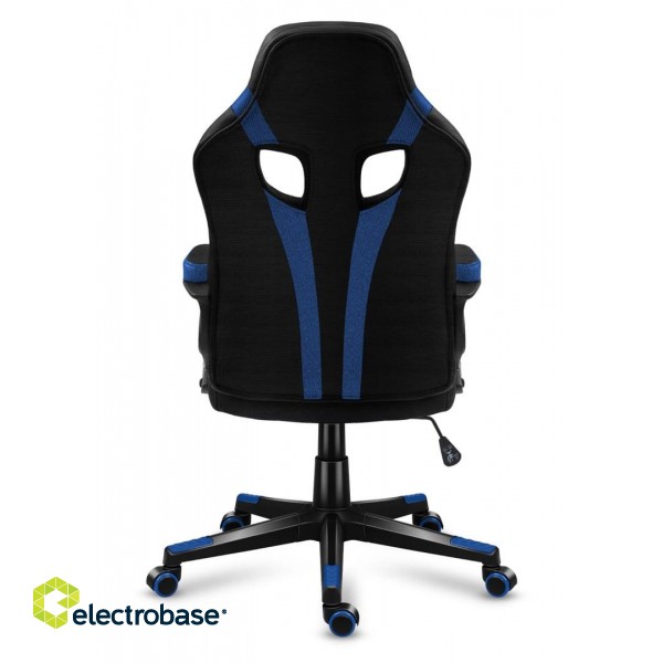 Huzaro FORCE 2.5 BLUE MESH Gaming armchair Mesh seat Black, Blue image 8